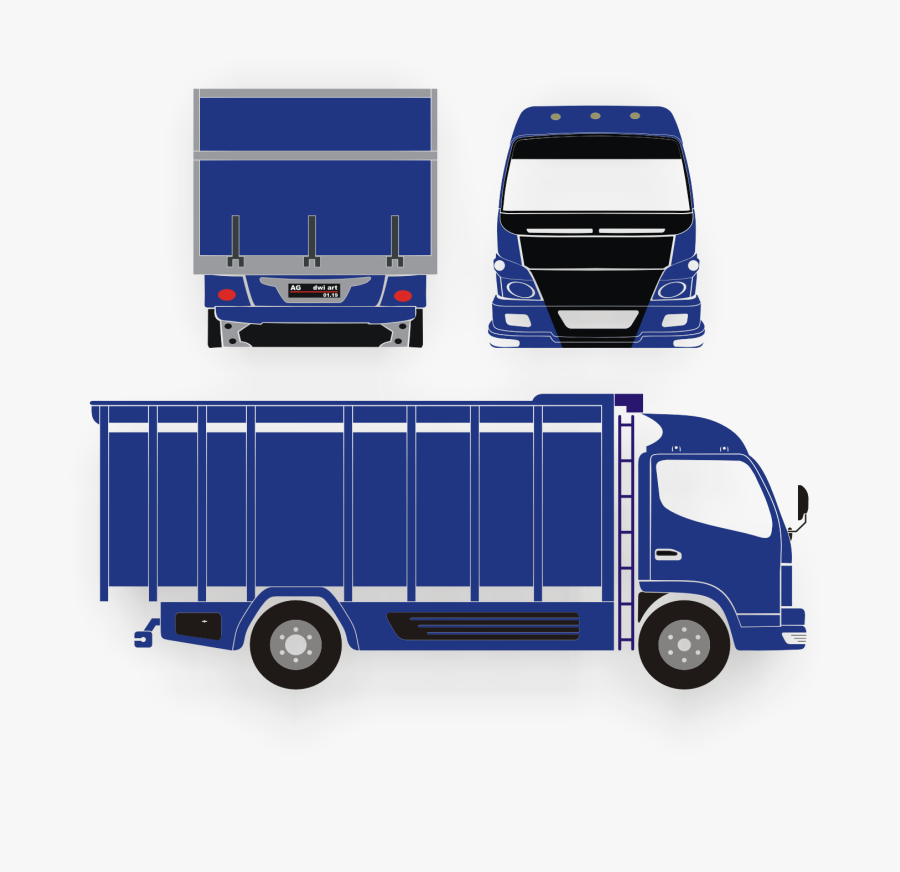 Collection Of Free Vector Truck Mixer - Mitsubishi Canter Logo Truck Canter, Transparent Clipart