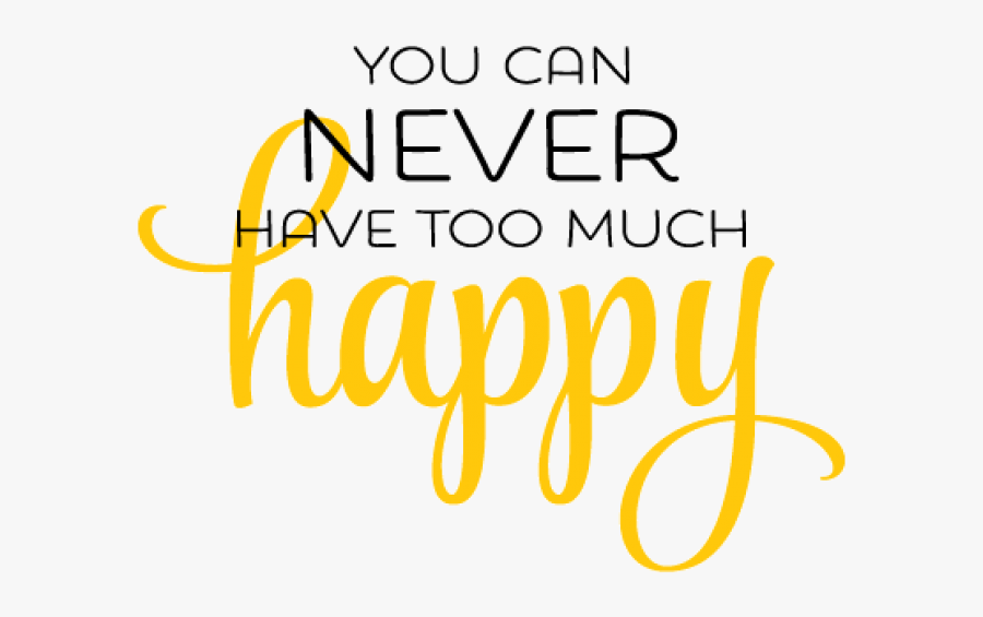 Happy Thursday Morning Clipart - Calligraphy, Transparent Clipart