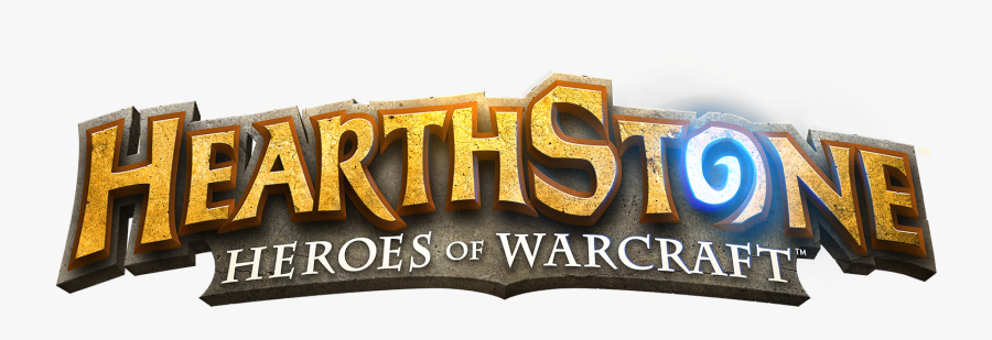 Hearthstone Game Logo Clipart - Hearthstone Heroes Of Warcraft Logo, Transparent Clipart