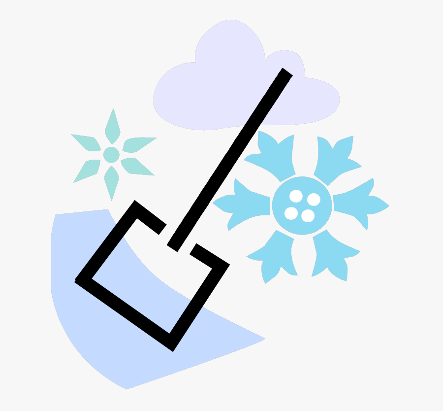 Picture Freeuse Stock Blizzard Clipart Snow Shoveling - Shovel, Transparent Clipart