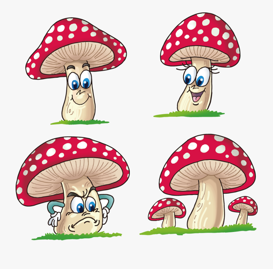 Transparent Mushroom Clipart - Gombák Rajzolása, Transparent Clipart