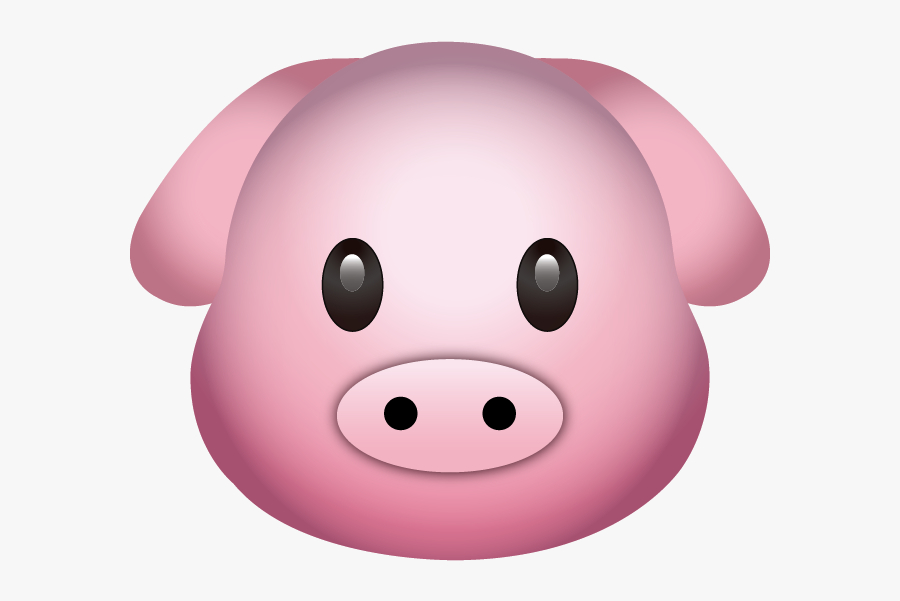 Piggy Clipart Emoji - Pig Emoji Png, Transparent Clipart
