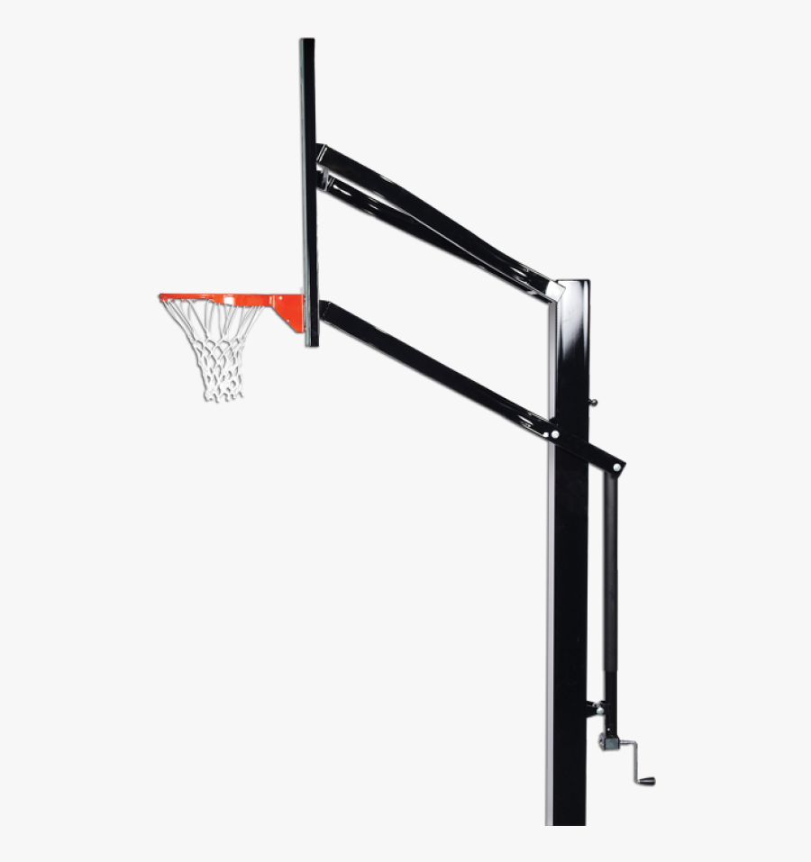 Transparent Side Profile Png - Basketball Hoop Side Png, Transparent Clipart