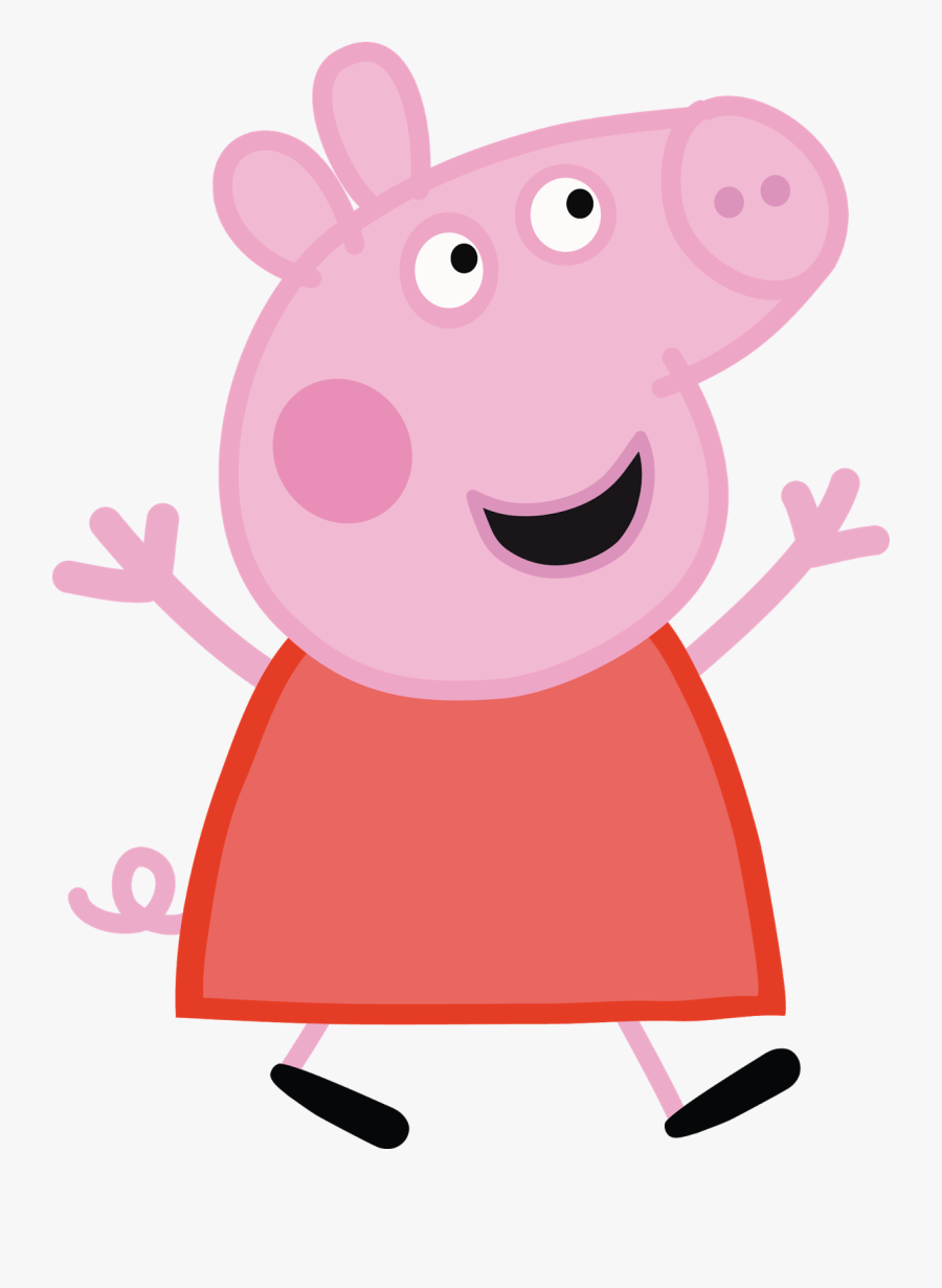 Pigs Clipart Dance - Peppa Pig High Resolution, Transparent Clipart