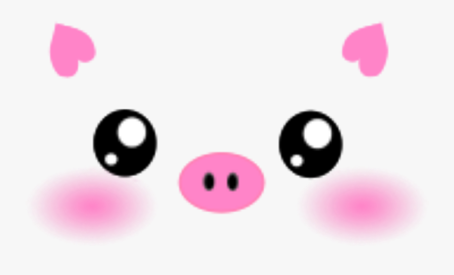 Pig, Face, Cute , Cutepig , Cuteanimals, Selfie - Cute Pig Face Png, Transparent Clipart