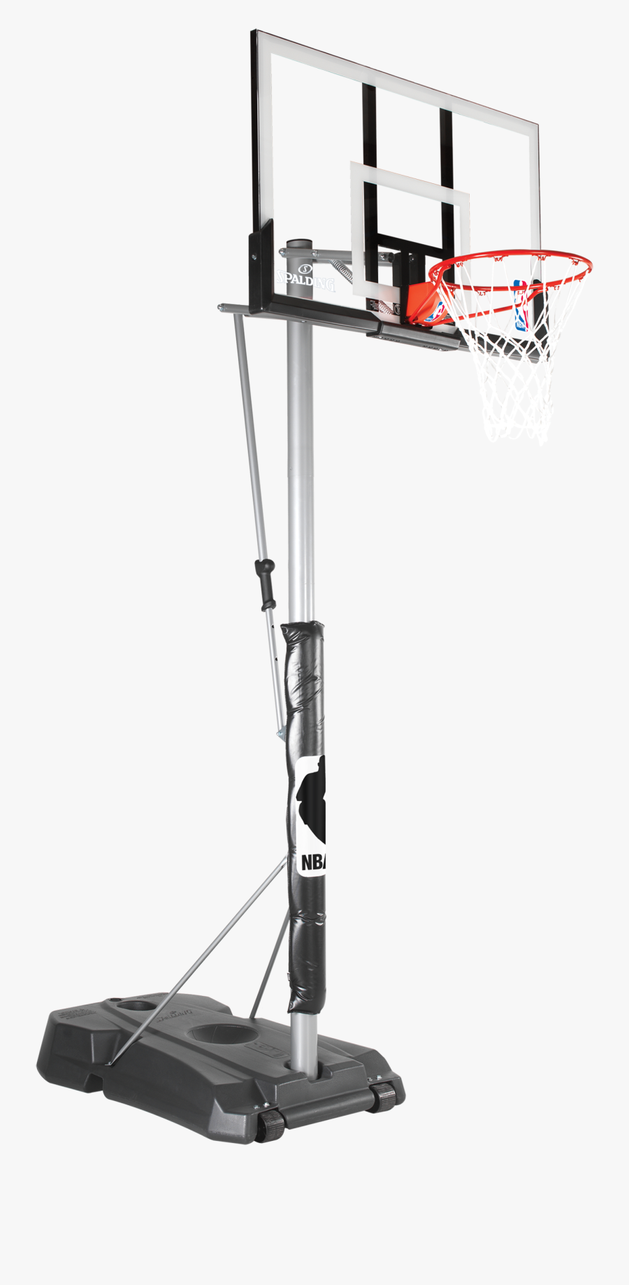Hercules® Pro Glide Advanced Portable Basketball Hoop - Tabela De Basquete Nba Png, Transparent Clipart