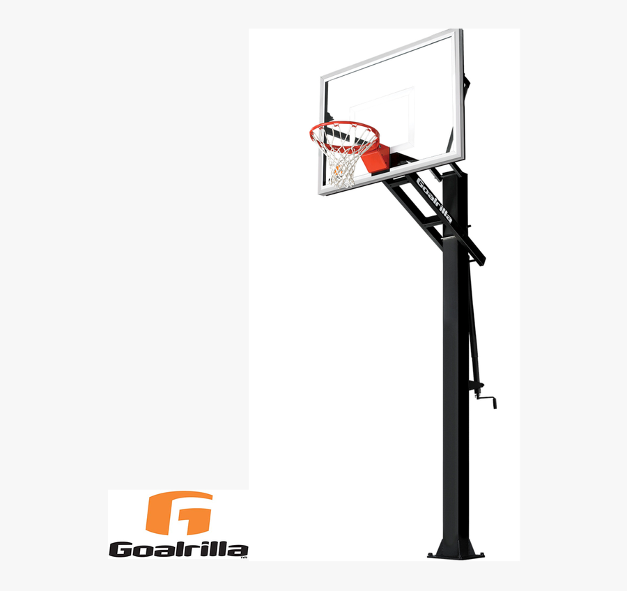 Transparent Basketball Going Through Hoop Clipart - Goalrilla, Transparent Clipart