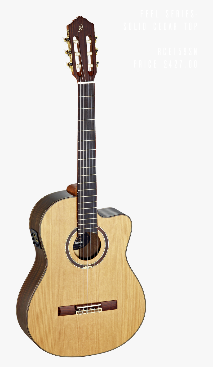 Amancio Ortega Classical Instruments Alhambra Guitar - Guitar Little Martin, Transparent Clipart