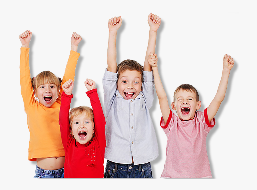 Happy Kid Png - Kids Cheering Png, Transparent Clipart