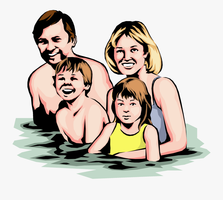 Clipart Family Swim - Variation In Human Being, Transparent Clipart