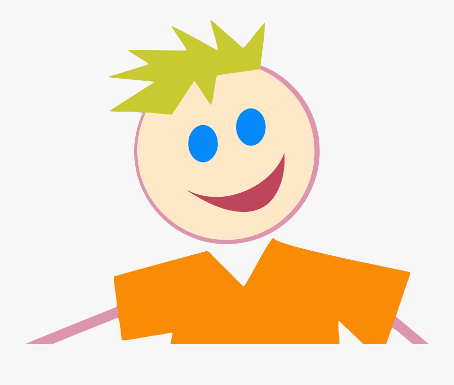 Child - Stick Figure Kids, Transparent Clipart