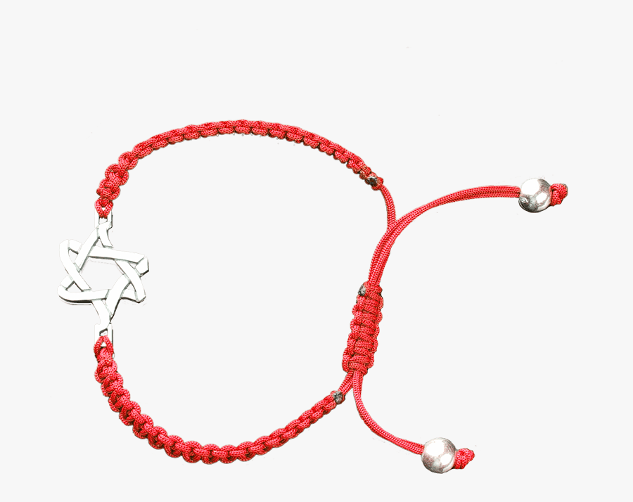 Bracelet Ice And Fire Red Thread - Necklace, Transparent Clipart