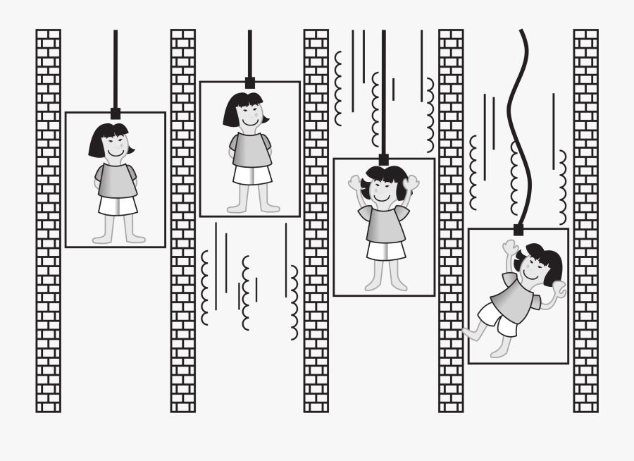 Kid Weight Experiment Clip Arts - Cartoon, Transparent Clipart