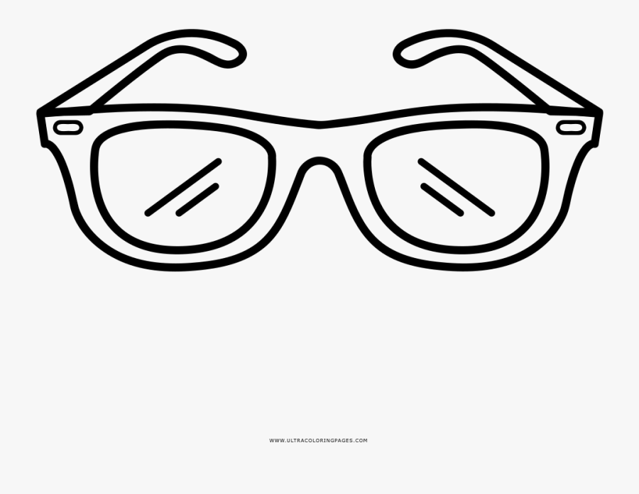 Download Coloring Goggles Drawing - Sunglasses Drawing Png, Transparent Clipart
