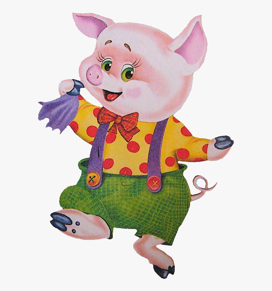 Transparent Pigs Clipart - Pig With Clothes Clipart, Transparent Clipart