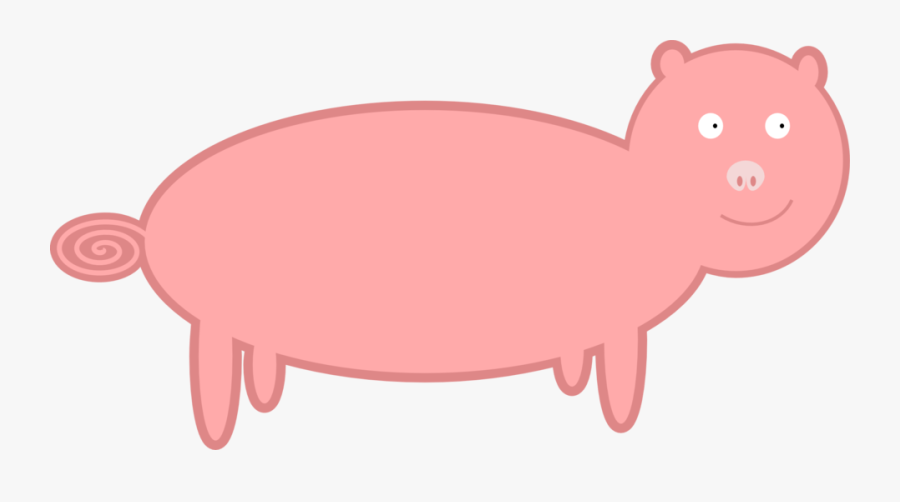 Pig - Sketsa Gambar Babi, Transparent Clipart