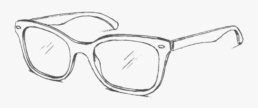 On Sunglasses Ray-ban Aviator Rope Frames Drawing Clipart - Sunglasses Ray Ban Drawings, Transparent Clipart