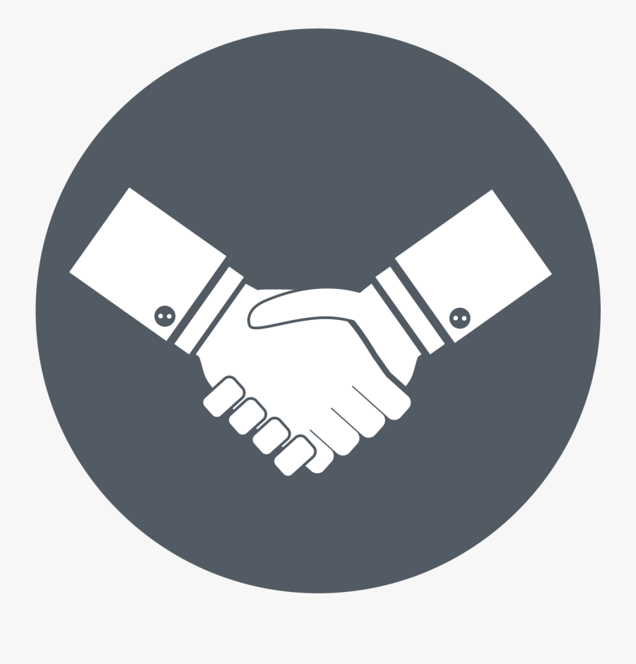 Handshake Clipart Presentation Introduction - Prohibido Fumar, Transparent Clipart