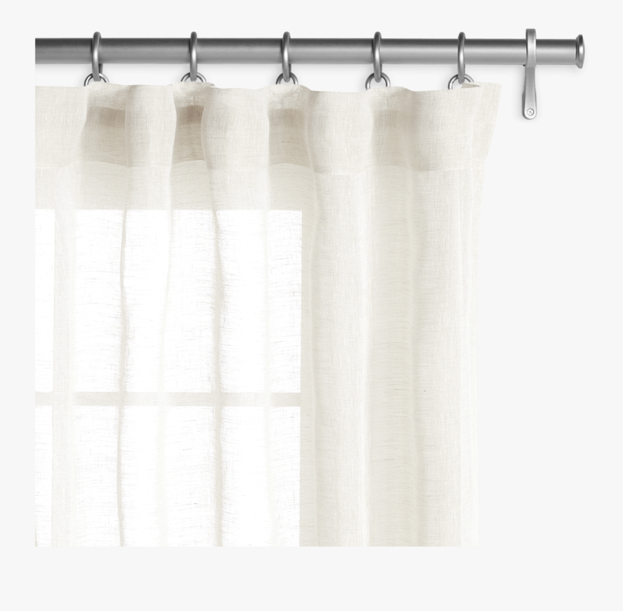 Clip Art Belgian Linen Off White - Cortina Png, Transparent Clipart