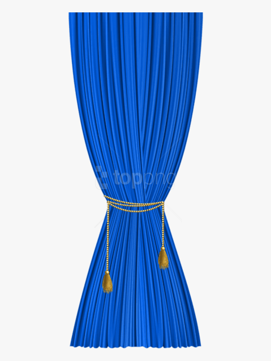 Free Png Download Blue Curtain Decorative Transparent - Purple Curtain Png, Transparent Clipart