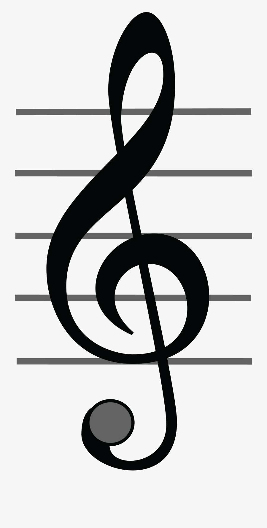 Маски 50s Music, Free Clipart Images, Vector Free, - Bass Clef Treble Clef, Transparent Clipart