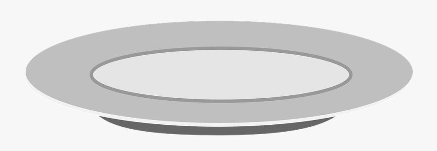Plate Teller Dish Vector Graphic Pixabay - Circle, Transparent Clipart