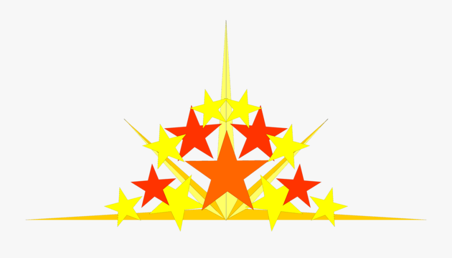Star Spray Clipart - Clipart Star Cluster Spray, Transparent Clipart