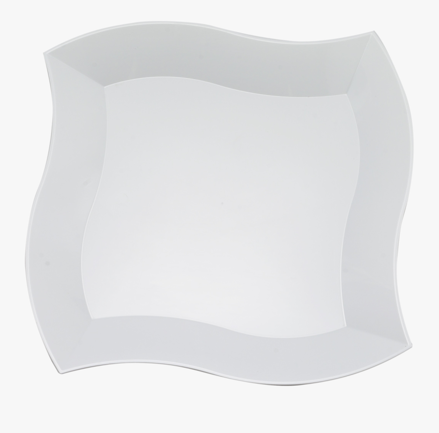 Disposable White Plastic Wave - Lampshade, Transparent Clipart