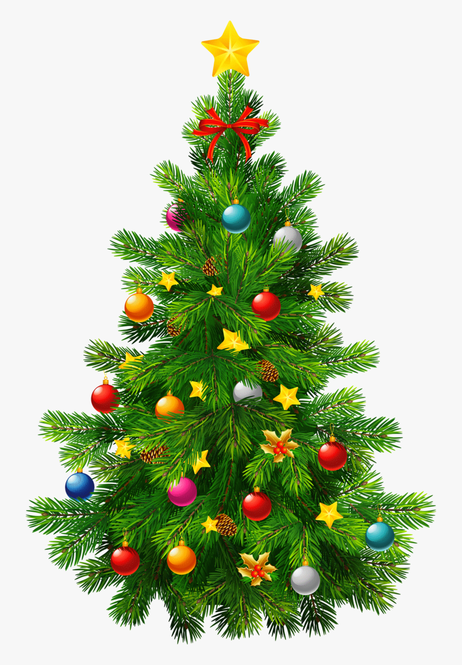 Christmas Tree Transparent Clipart - Real Christmas Tree Clip Art, Transparent Clipart