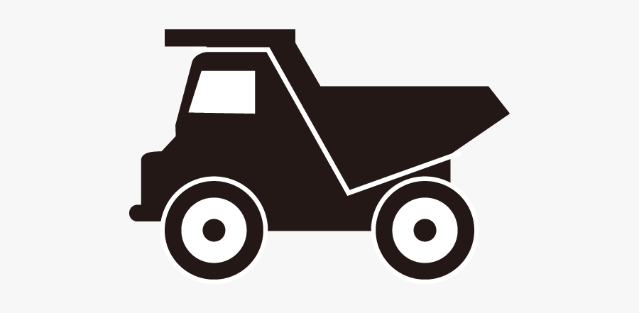 Dump Truck Clip Art Vehicle Scalable Vector Graphics - Dump Truck Silhouette Clip Art, Transparent Clipart
