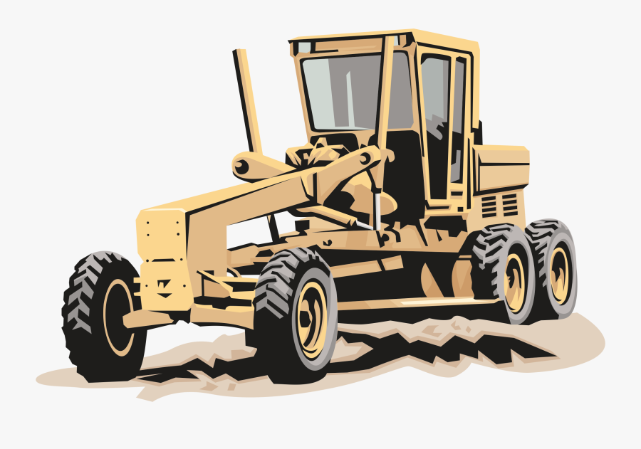 Caterpillar Inc - Grader Clipart, Transparent Clipart