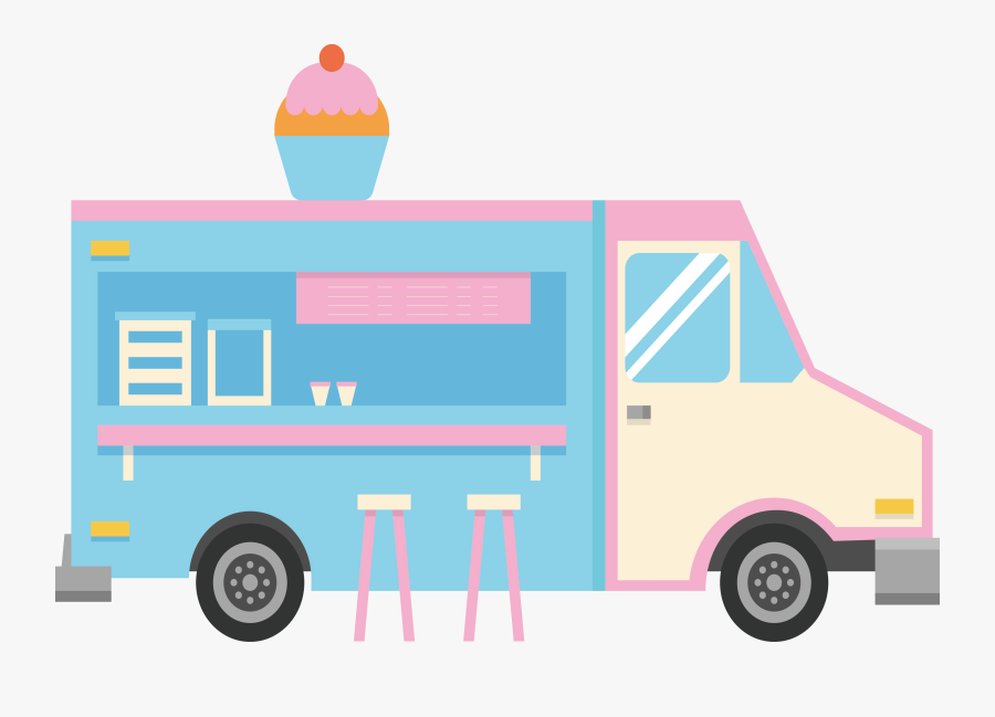 Transparent Ice Cream Truck Png - Ice Cream Truck Png, Transparent Clipart