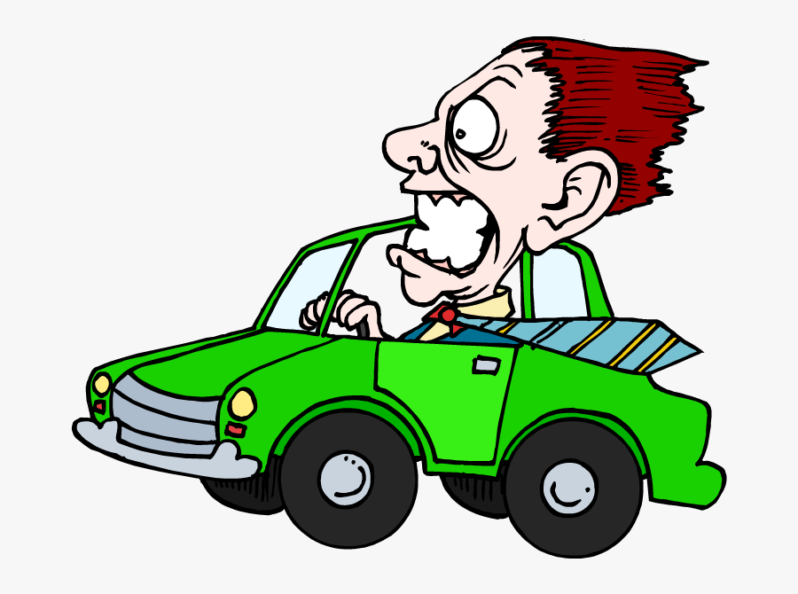 Scary Clipart Driver - Driving Clipart, Transparent Clipart