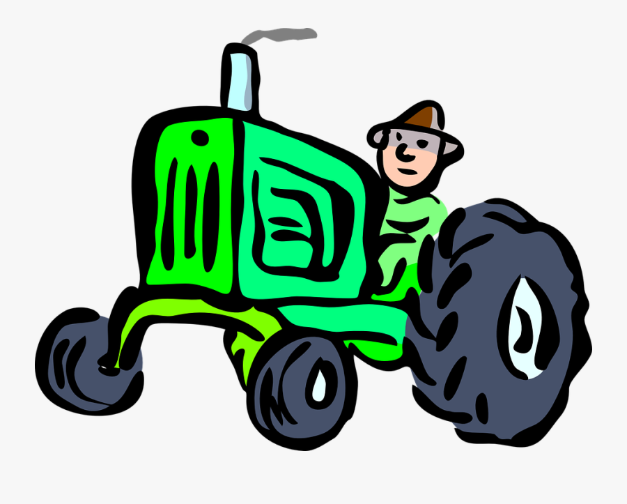 Farmer Clipart Driver - Farmer Clipart, Transparent Clipart