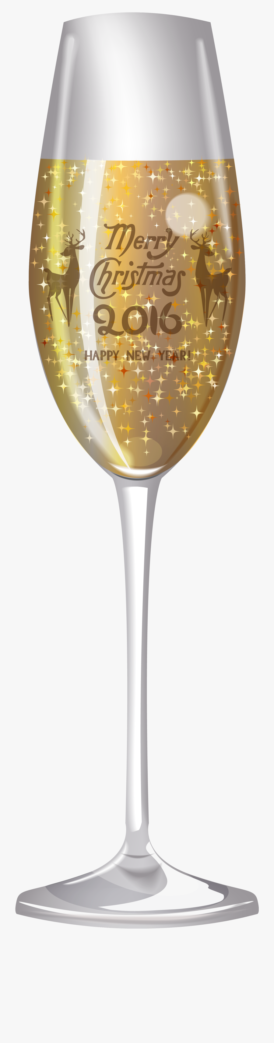 6 Champagne Glass Clipart Image - Transparent Background Wine Glass Transparent Clipart, Transparent Clipart
