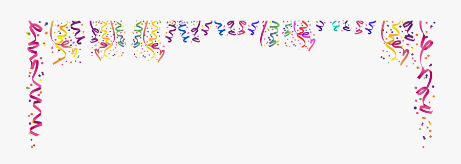 Confetti Png Clipart Min - Happy Birthday Banner Png, Transparent Clipart