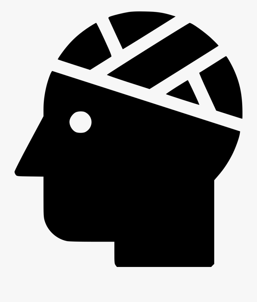 Patient Bandaged Medicine Svg Png Icon Free - Head Injury Png, Transparent Clipart
