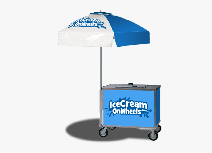 Ice Cream Push Cart Rental, Transparent Clipart