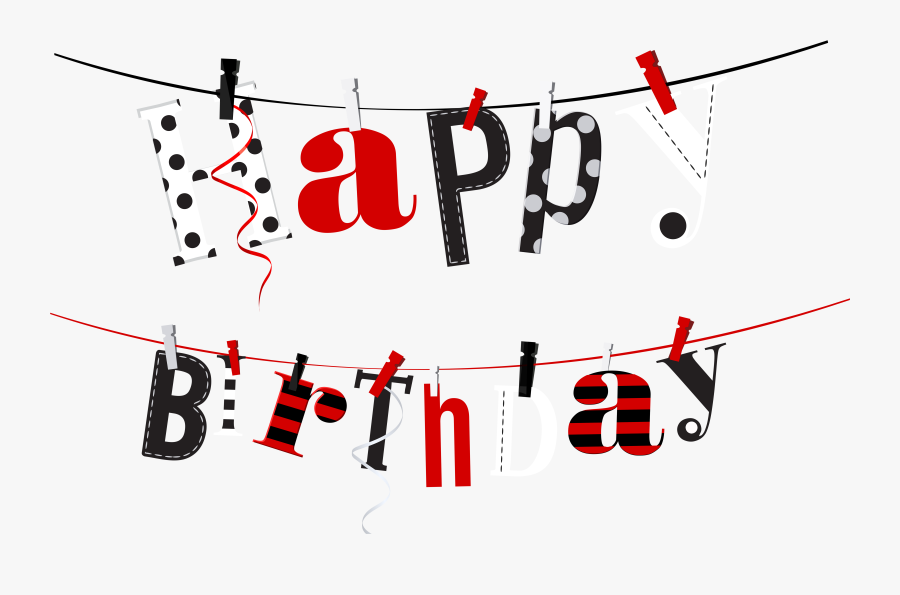 Birthday Cliparts Transparent 17th - Png For Happy Birthday, Transparent Clipart