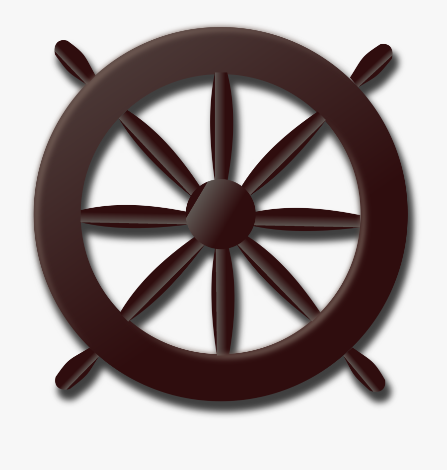 Driver Clipart Steering Wheel , Png Download - Ship Wheel Cut Out, Transparent Clipart