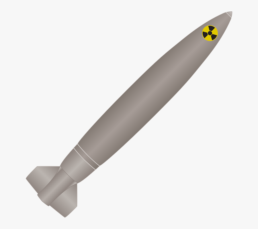 Nuclear Missile Clipart - Nuclear Bomb Clip Art, Transparent Clipart