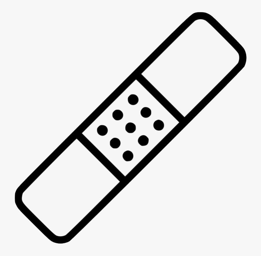 77295 - Bandage Icon, Transparent Clipart