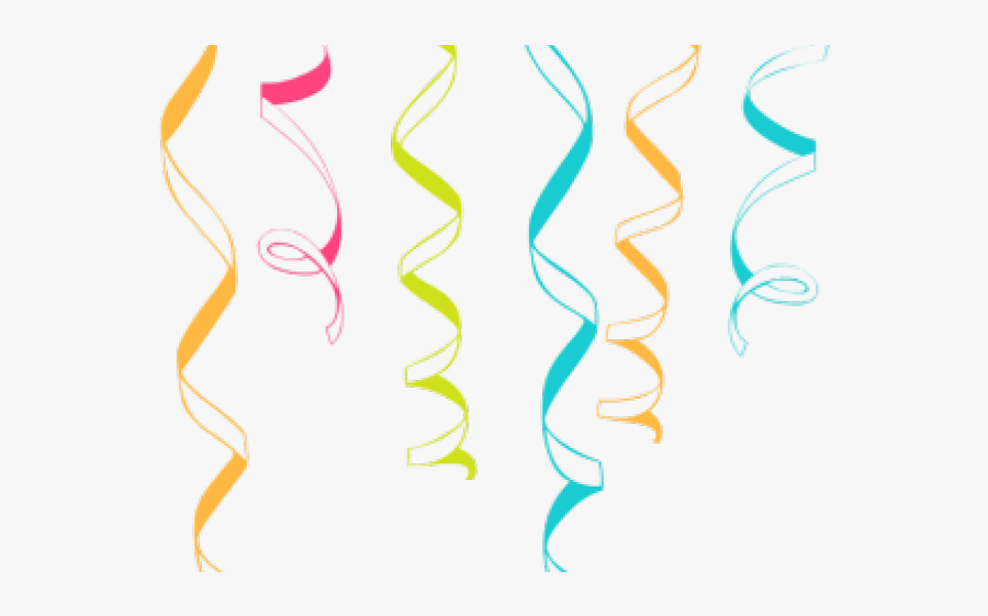 Jpg Black And White Library Streamers Clipart Streemers - Streamers Png, Transparent Clipart