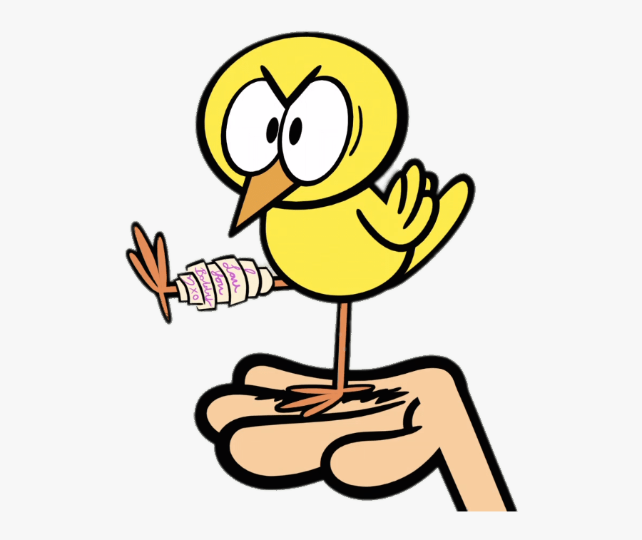 The Loud House Walt The Canary Bandage On Leg - Loud House Bird Name, Transparent Clipart