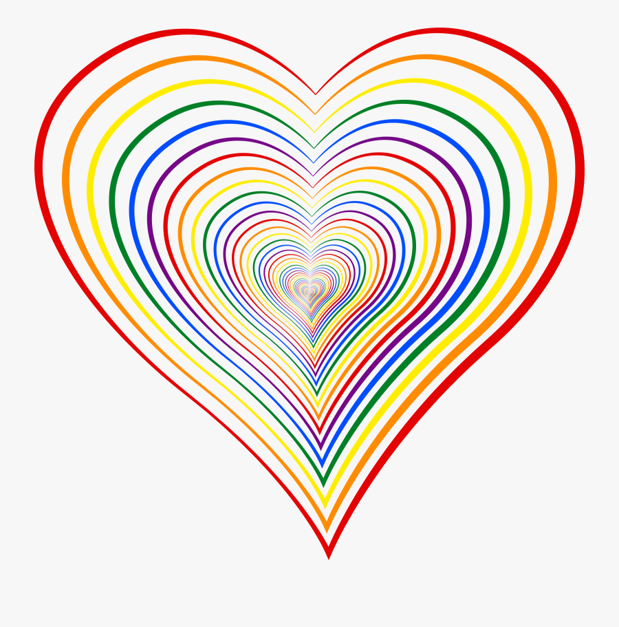 Png Freeuse Download Streamers Clipart Heart - Love Heart Colouring Pages, Transparent Clipart