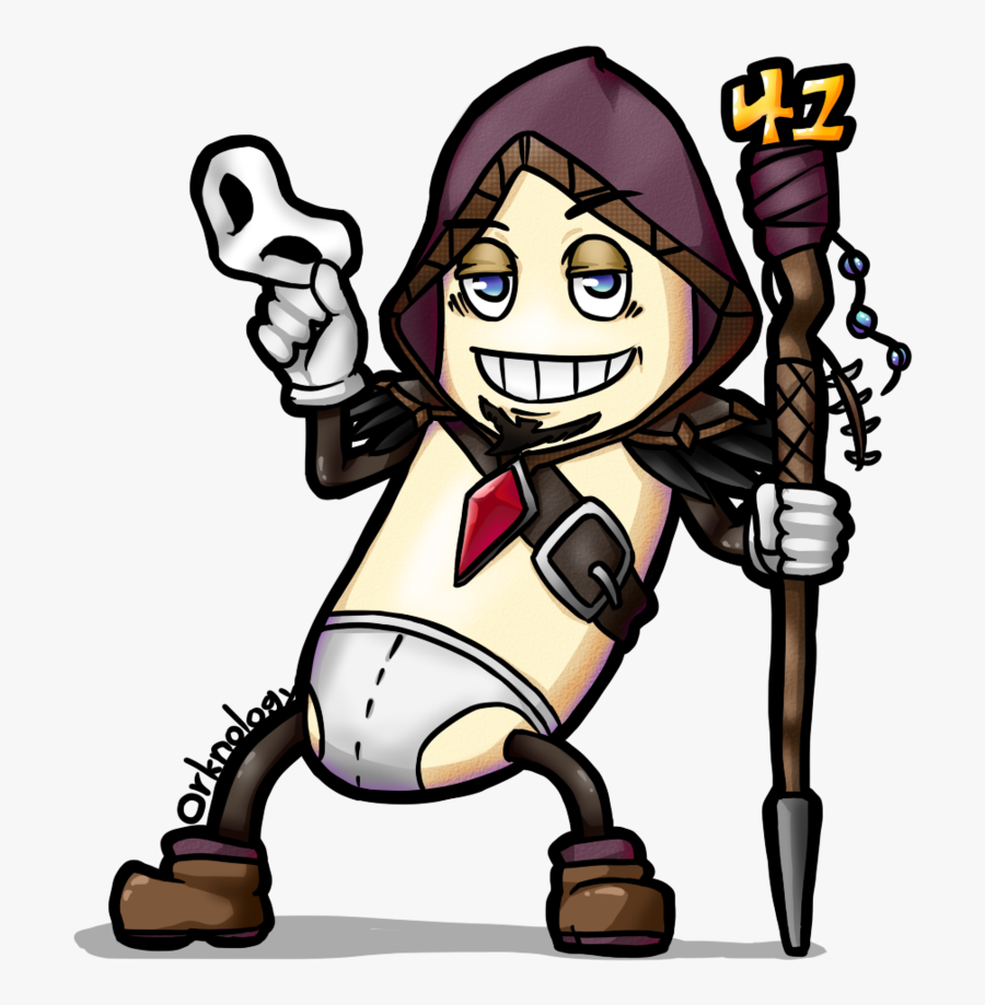 Banana Medivh Fanart - Fanart Medivh, Transparent Clipart