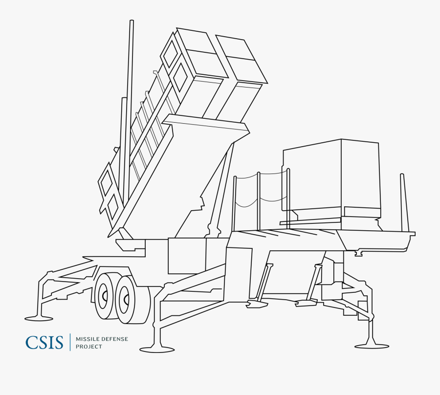 Transparent Patriot Clipart - Patriot Missile Battery Clip Art, Transparent Clipart