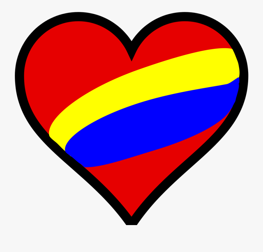 Colombia National Football Team Computer Icons Heart - Corazon Colombia Png, Transparent Clipart