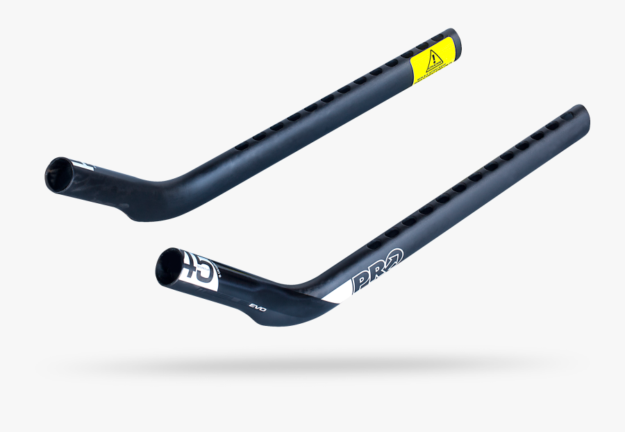 Pro Missile Evo Carbon Clip-on - Pro Missile Evo Aerobar Extension, Transparent Clipart