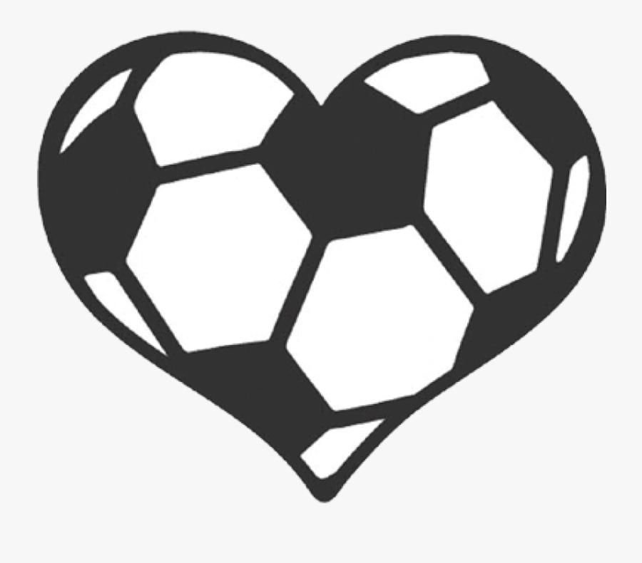 Free Png Download Soccer Ball Heart Png Images Background - Soccer Ball Heart Clipart, Transparent Clipart